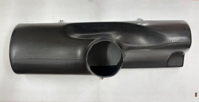 画像6: カーボンファイバー　SPEEDSIXエアボックス　ファンネル付き