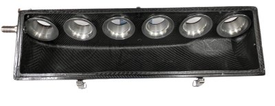 画像2: カーボンファイバー　SPEEDSIXエアボックス　ファンネル付き