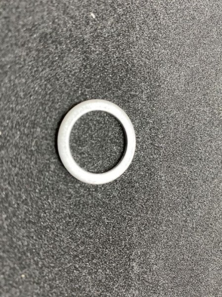 画像2: フューエルタンク　ロアOUTパイプガスケット（バンジョウ型）2個セット (2)