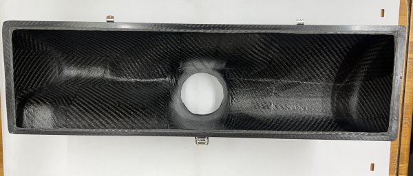 画像5: カーボンファイバー　SPEEDSIXエアボックス　ファンネル付き (5)